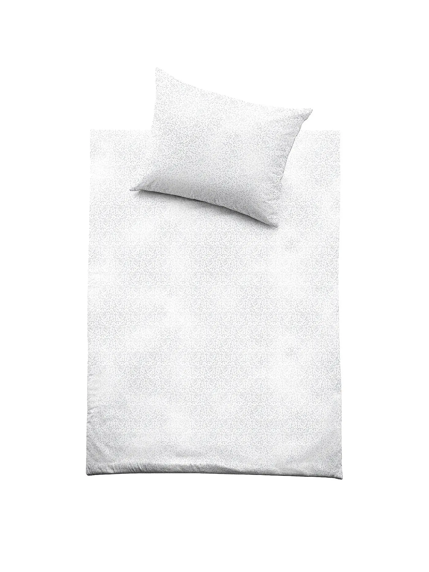 FUSSENEGGER | Satin Bettwäsche Tencel 70x90cm/140x200cm Weiss | 